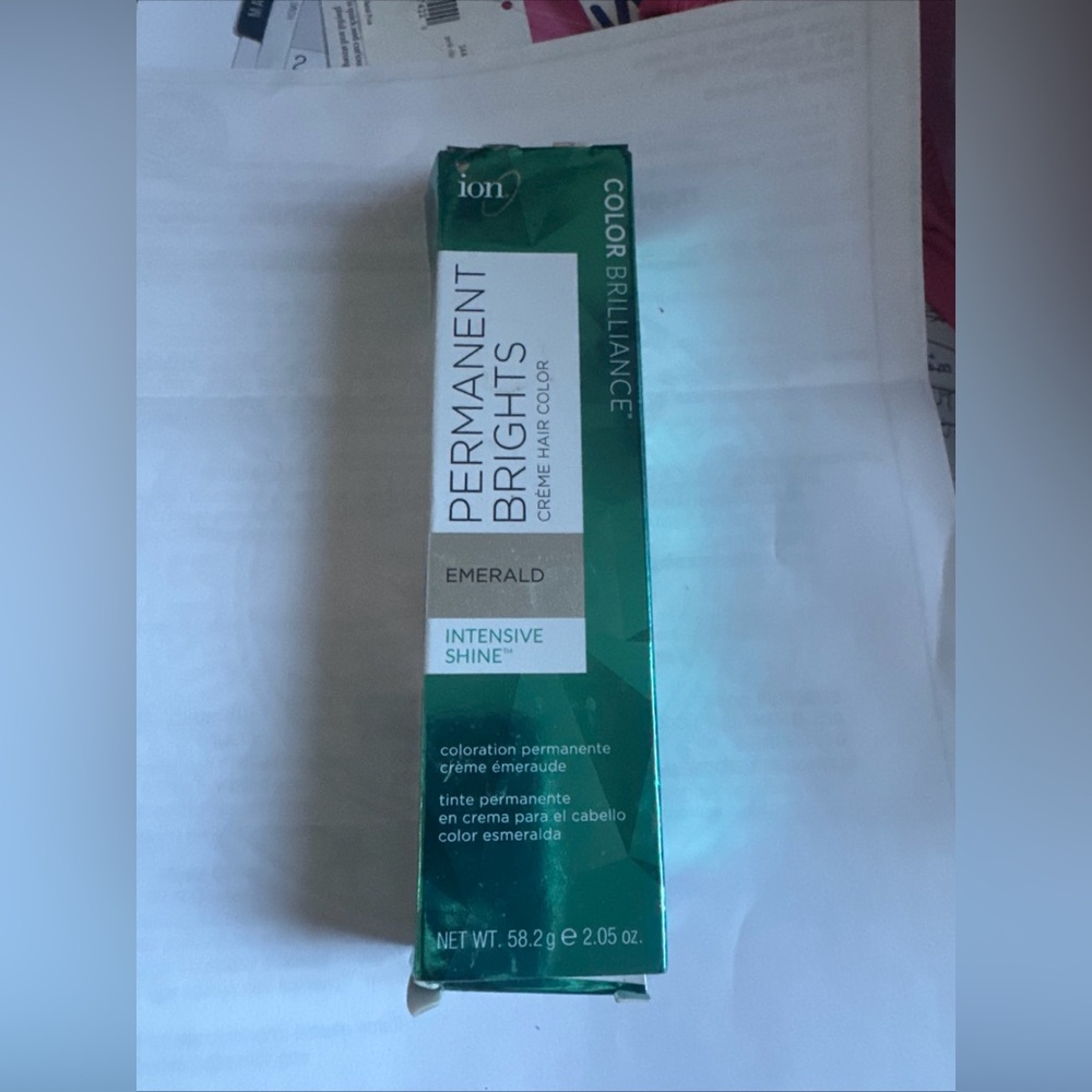 Ion Color Brillance Permanent Brights Emerald New T5